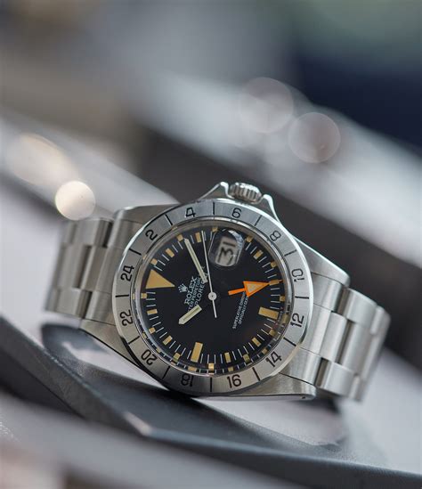 rolex explorer ii橙針|Rolex Explorer II timer.